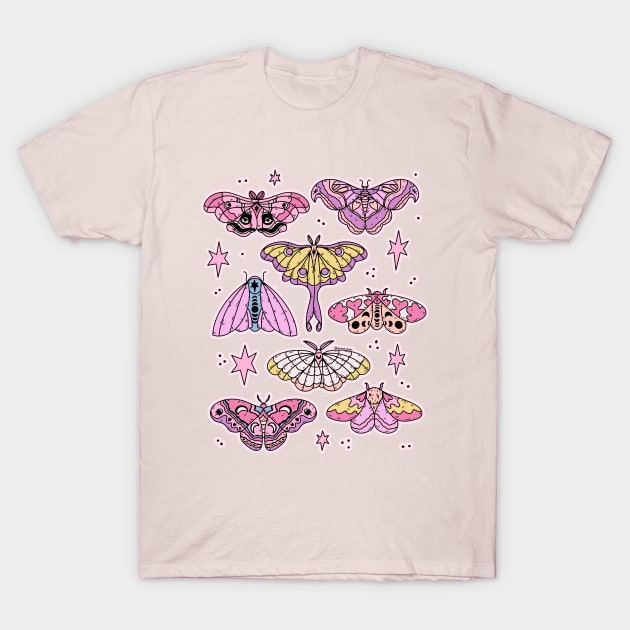 magical moths T-Shirt by chiaraLBart